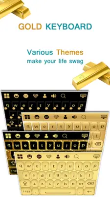 Gold Keyboard android App screenshot 1