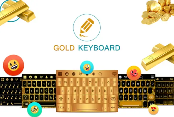 Gold Keyboard android App screenshot 5